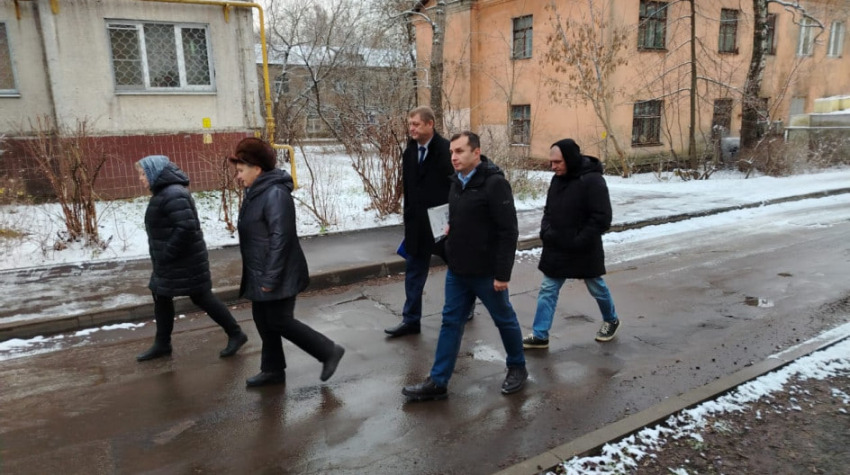 Жуковские партийцы провели обход на улице Мичурина